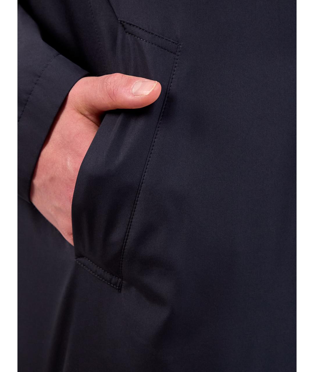 CANALI Мульти полиэстеровый тренч / плащ, фото 6