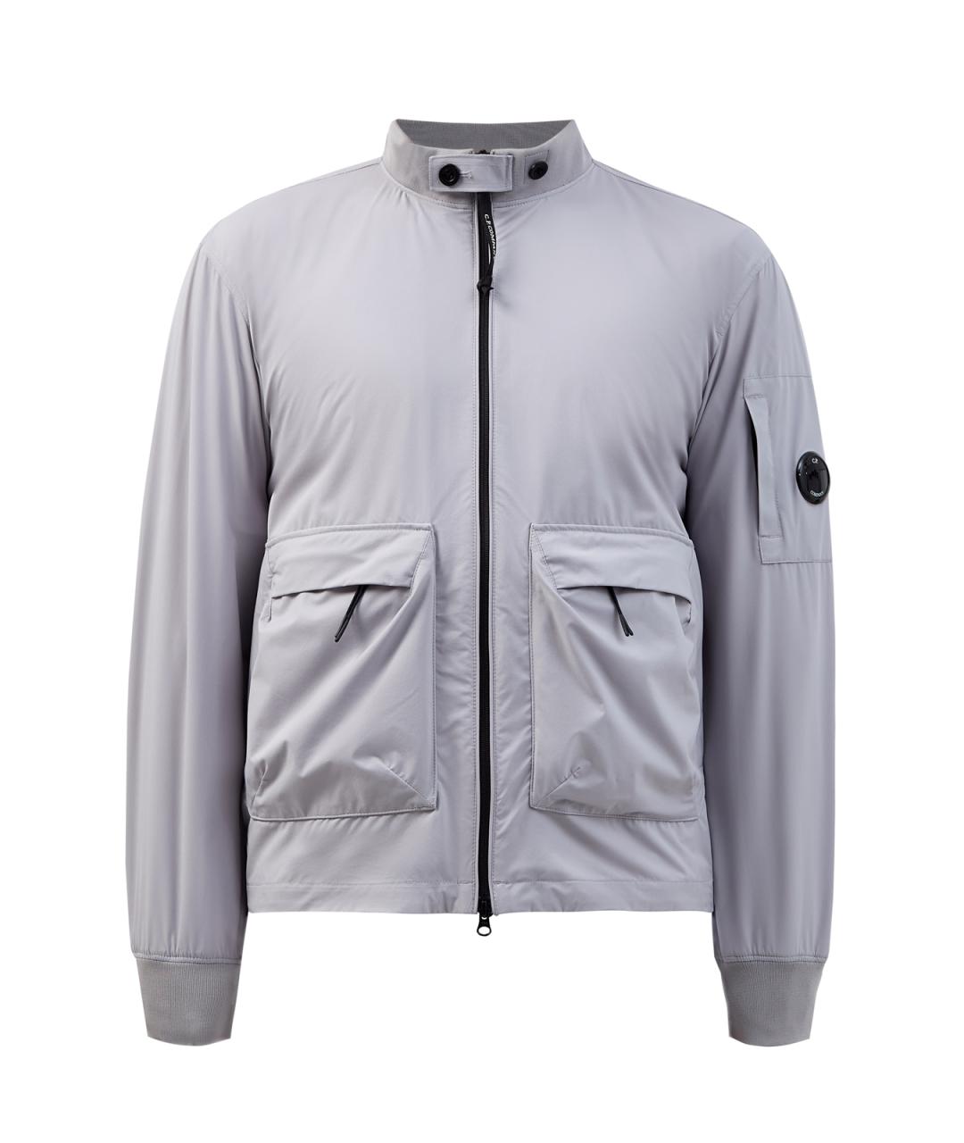 CP COMPANY Серая полиэстеровая куртка, фото 1