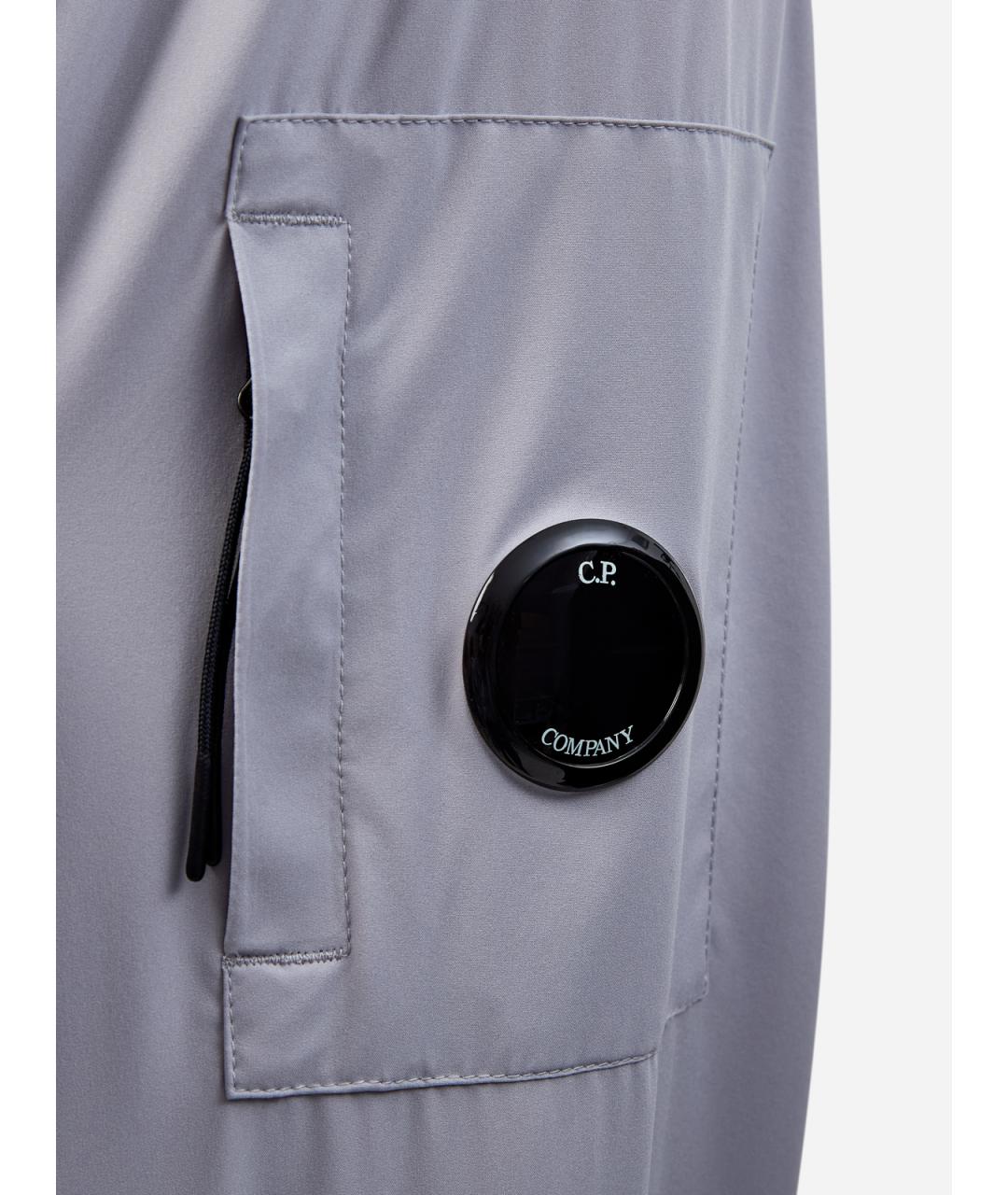 CP COMPANY Серая полиэстеровая куртка, фото 5