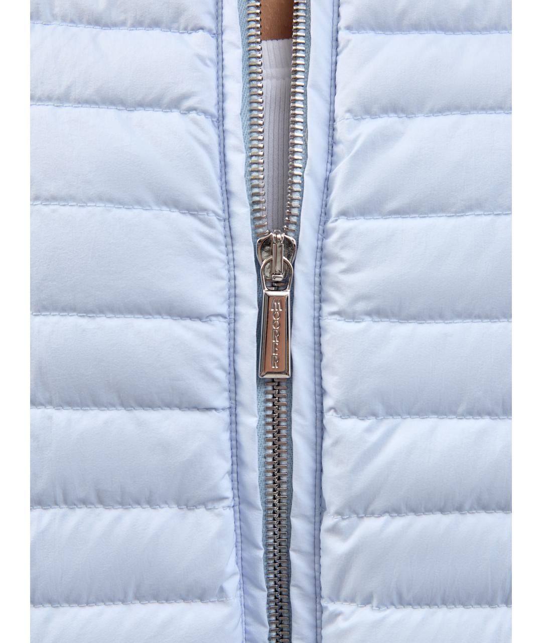 MOORER Голубая полиамидовая куртка, фото 5