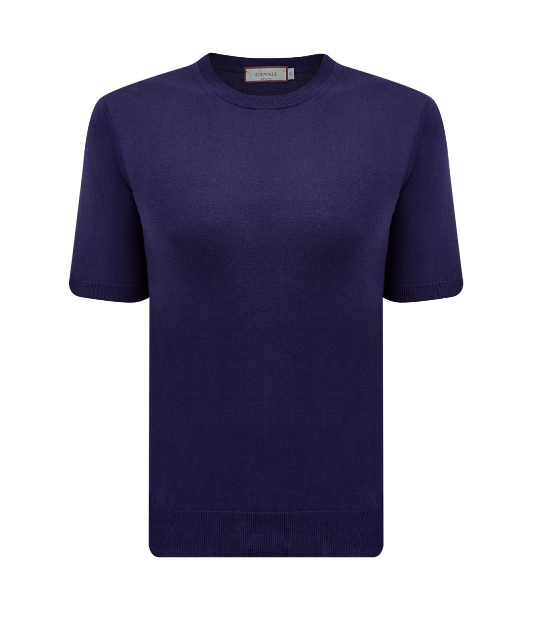 CANALI Синий хлопковый джемпер / свитер, фото 1