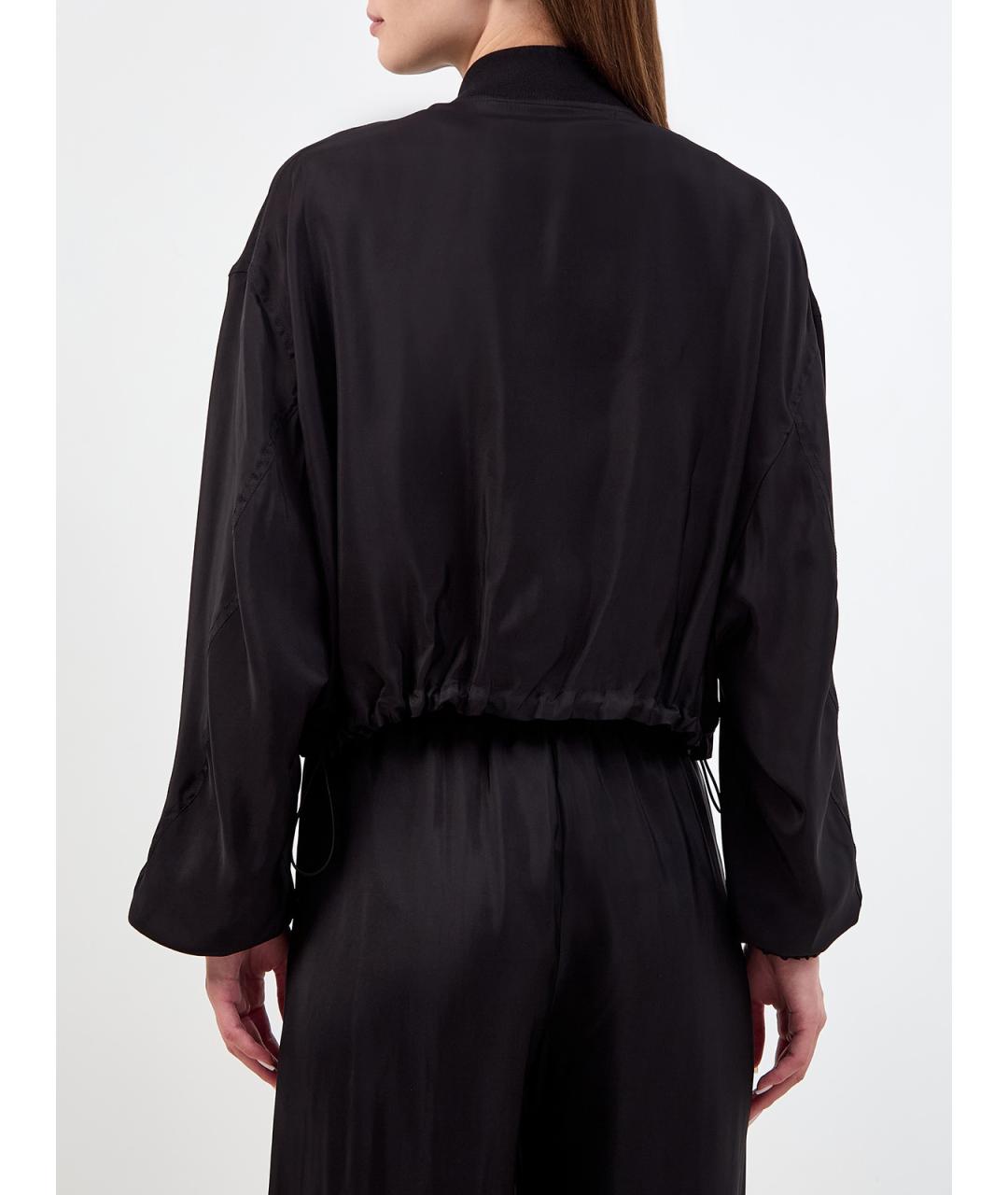 FABIANA FILIPPI Черная вискозная куртка, фото 4