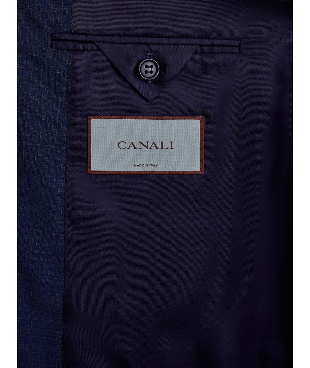 CANALI Синий классический костюм, фото 5
