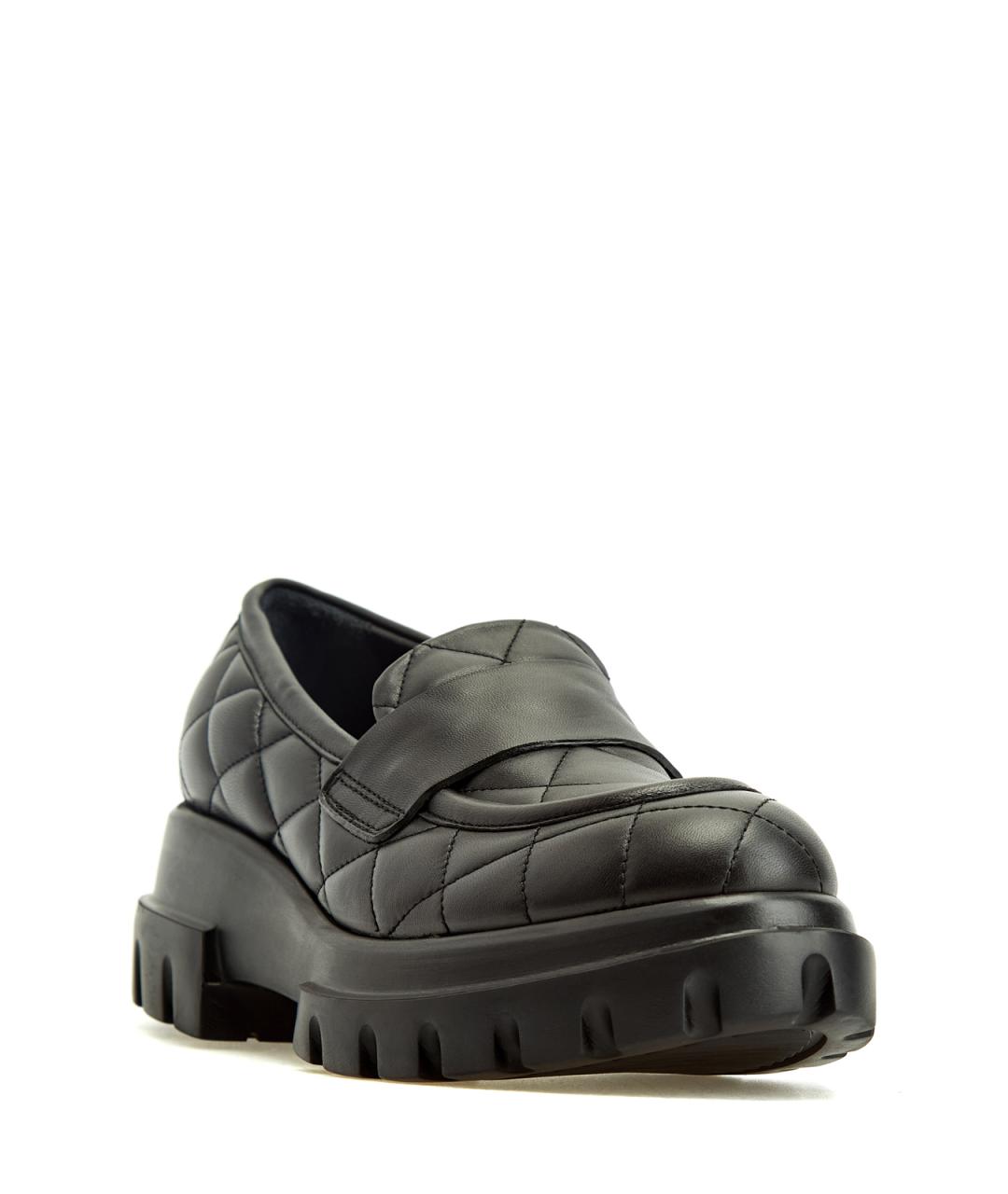 AGL Черные кожаные лоферы, фото 3