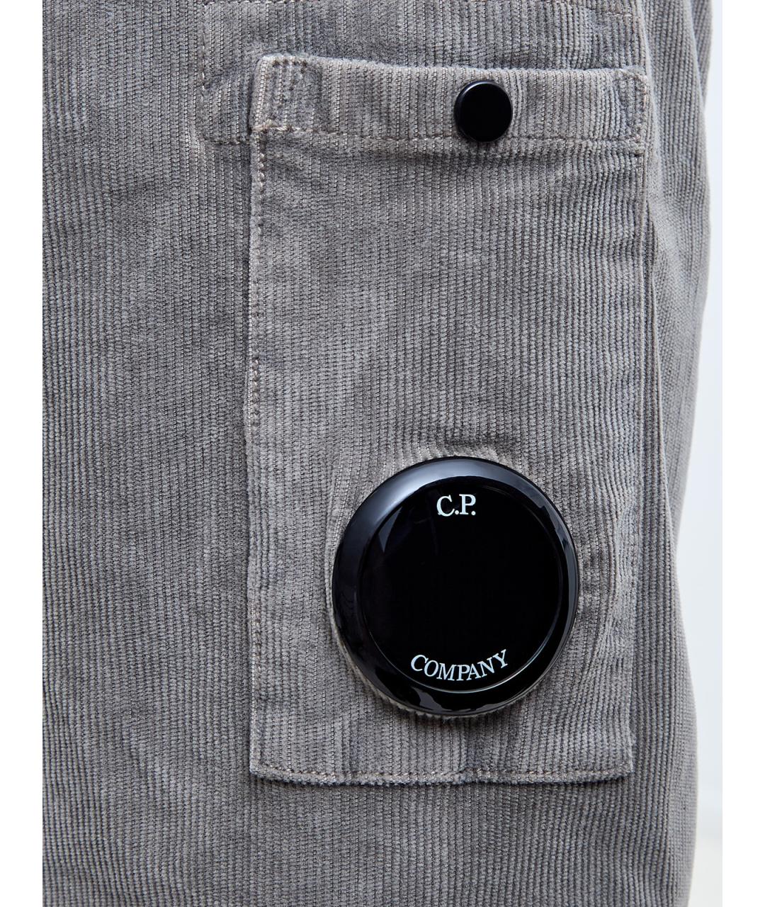 CP COMPANY Серая хлопковая куртка, фото 5
