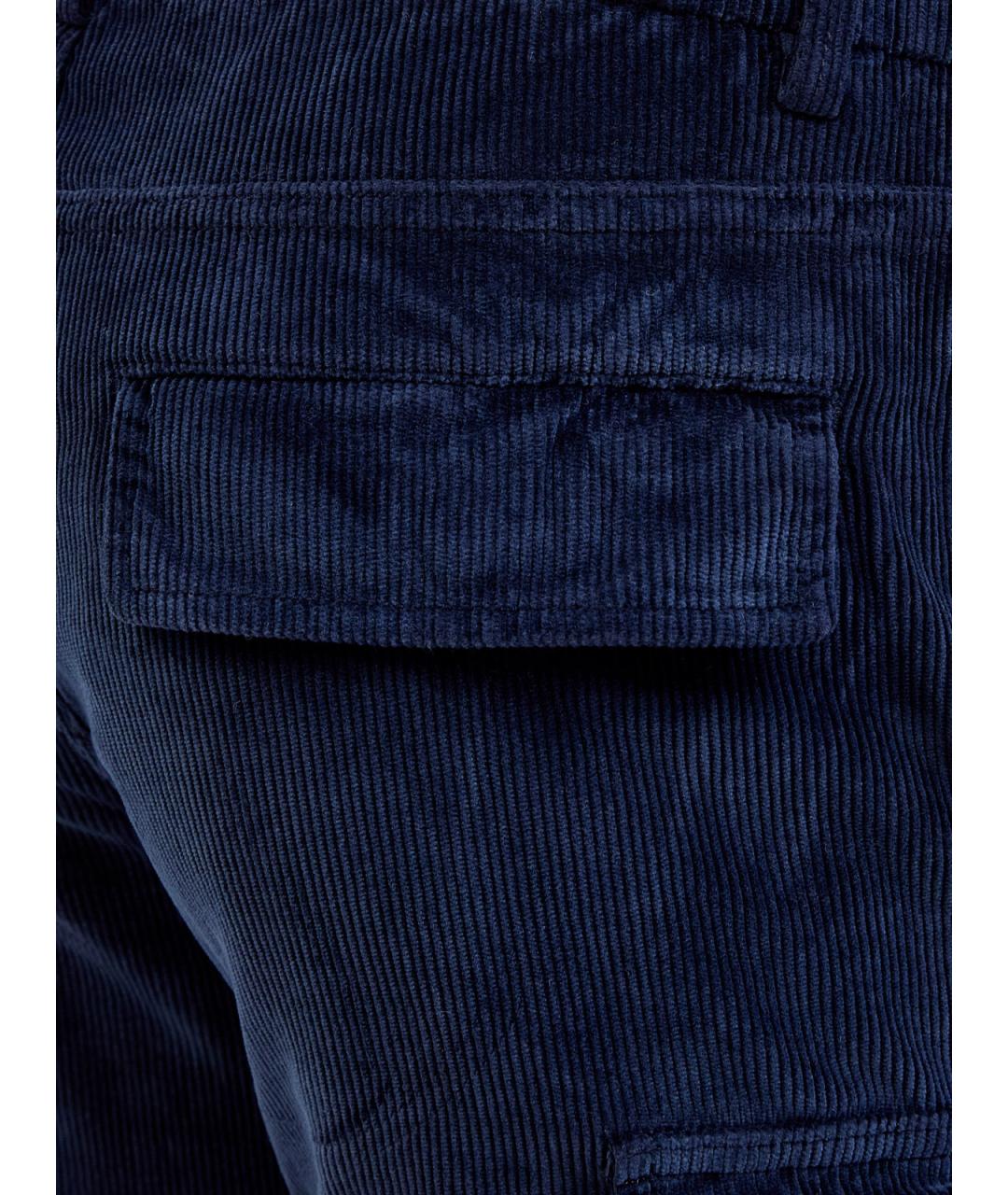 ELEVENTY Синие хлопковые повседневные брюки, фото 5