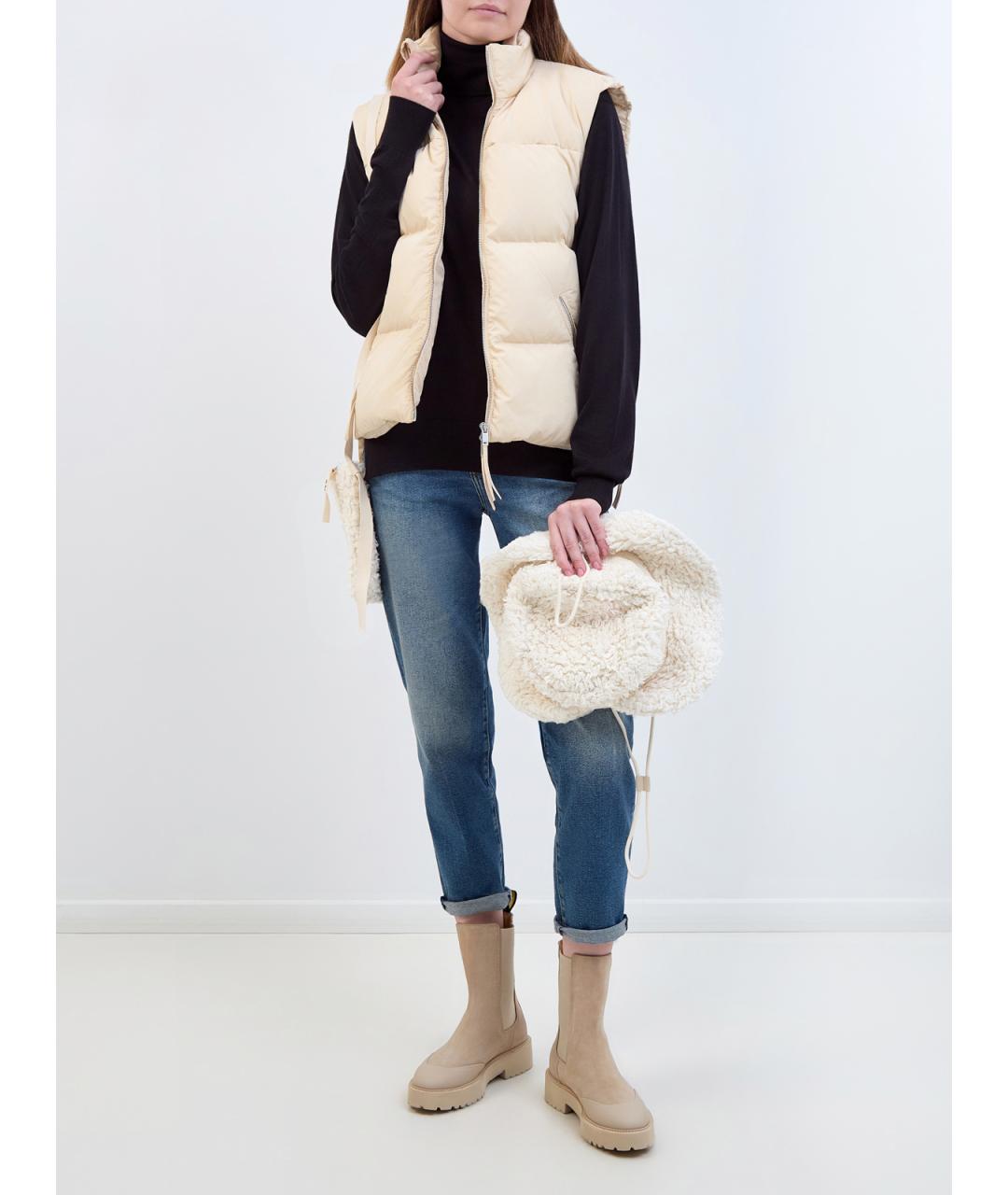 JIL SANDER Черная шерстяная водолазка, фото 2