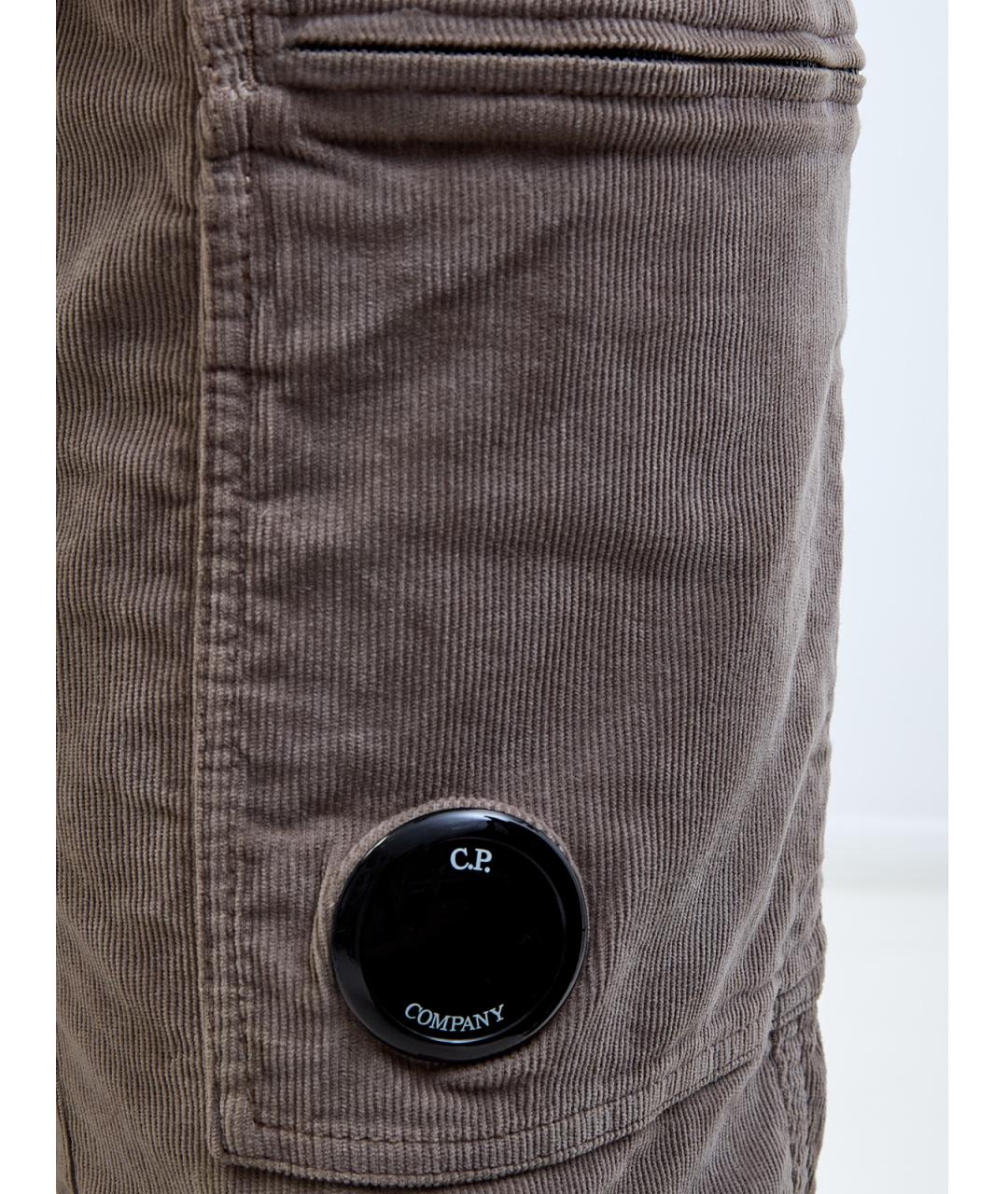 CP COMPANY Бежевые хлопковые повседневные брюки, фото 5