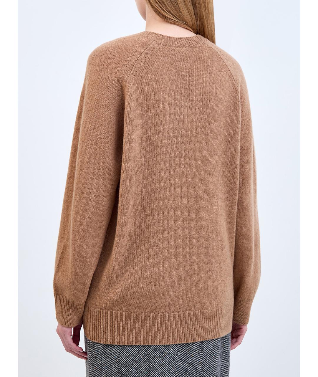 ETRO Коричневый кашемировый джемпер / свитер, фото 4