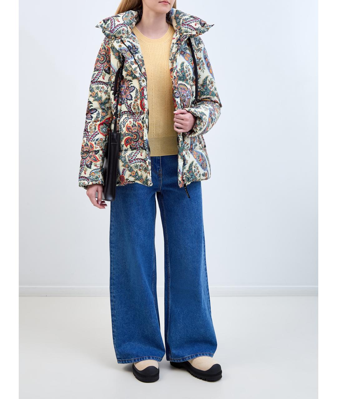 ETRO Желтый шерстяной джемпер / свитер, фото 2