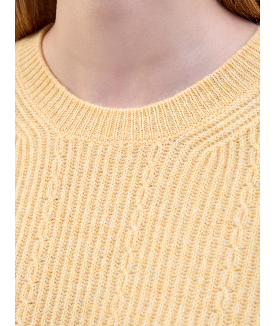 ETRO Желтый шерстяной джемпер / свитер, фото 5