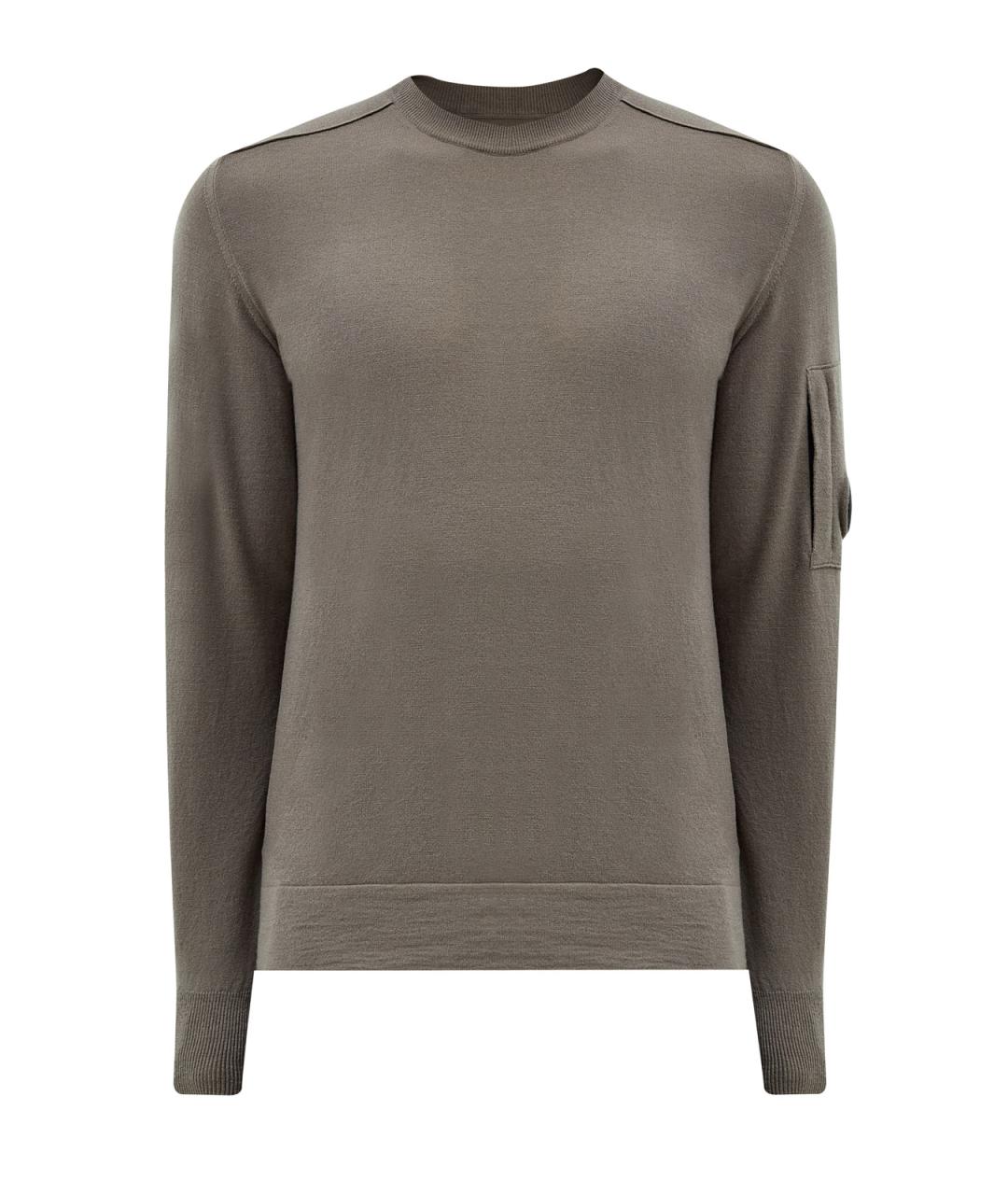 CP COMPANY Зеленый шерстяной джемпер / свитер, фото 1