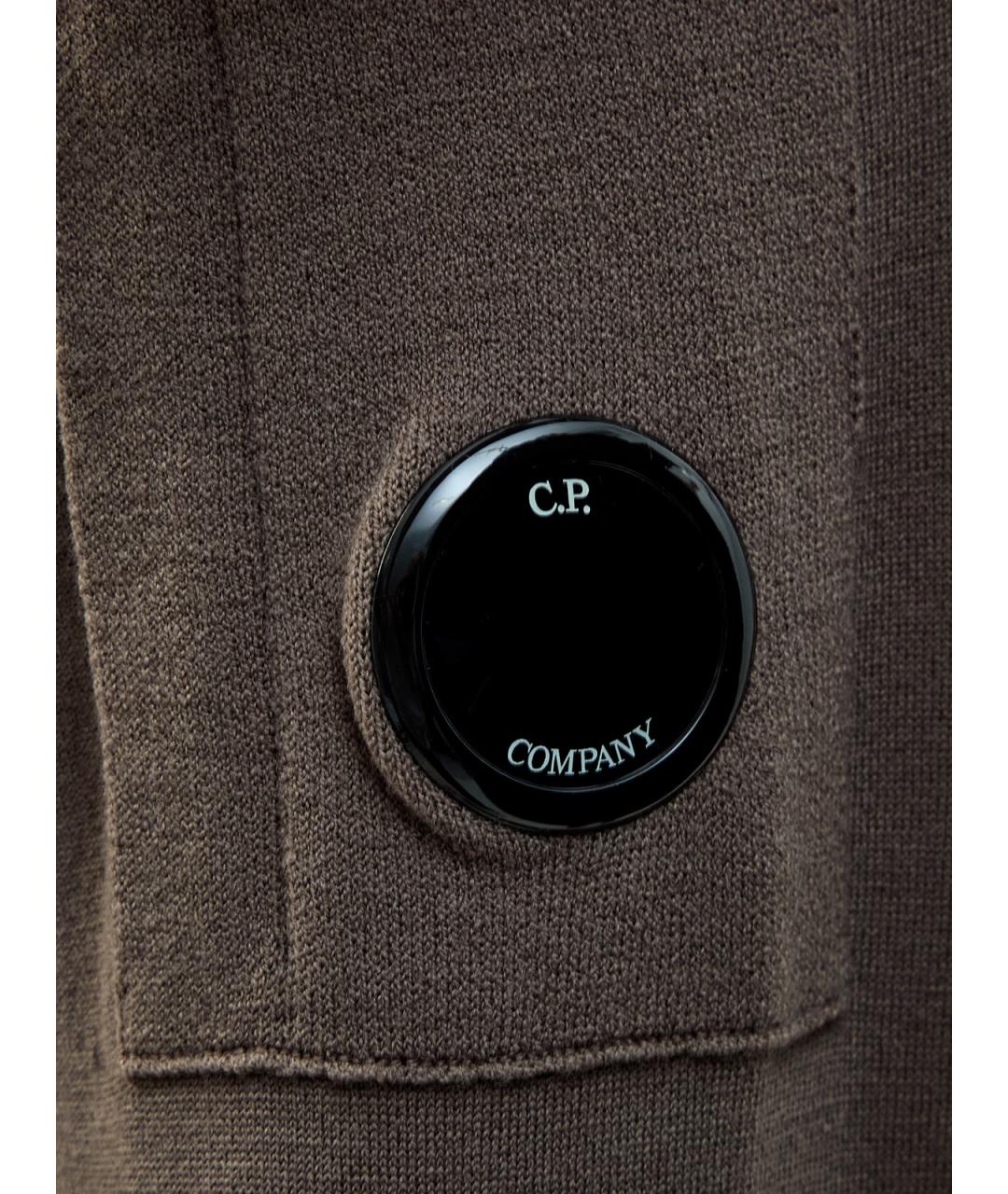 CP COMPANY Зеленый шерстяной джемпер / свитер, фото 5