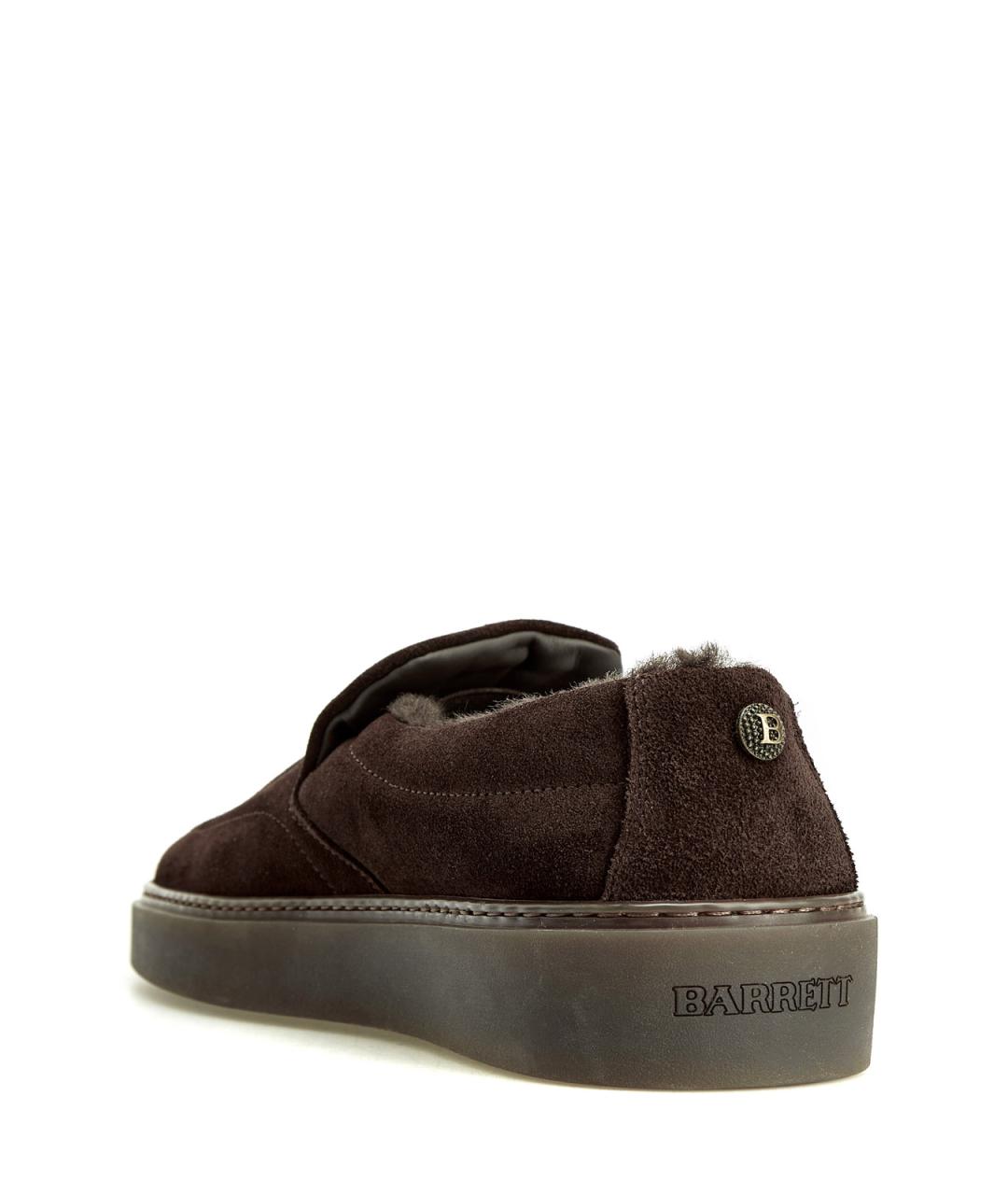 BARRETT Коричневые замшевые лоферы, фото 4