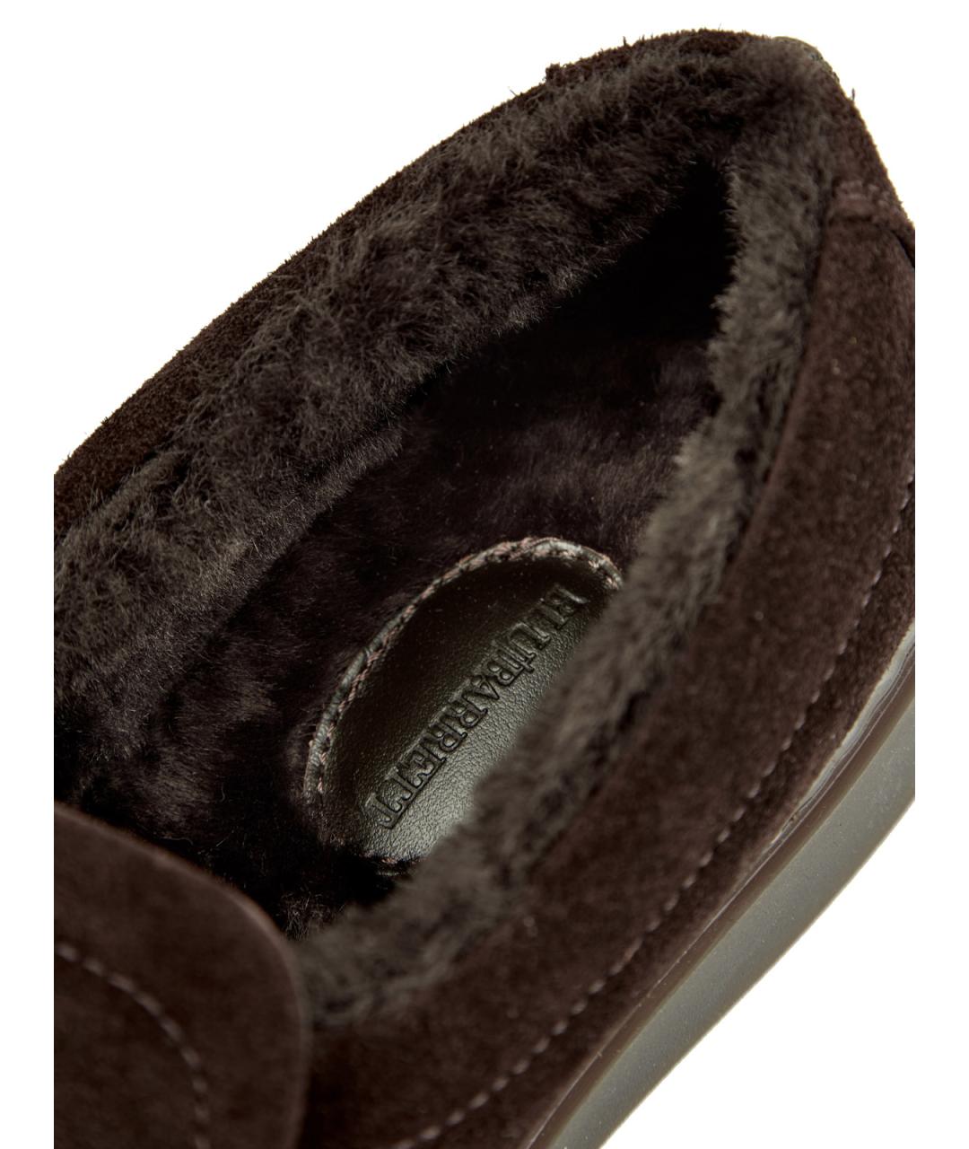 BARRETT Коричневые замшевые лоферы, фото 7