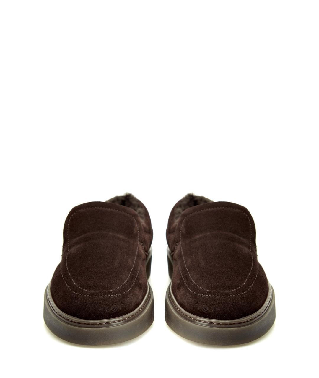 BARRETT Коричневые замшевые лоферы, фото 5