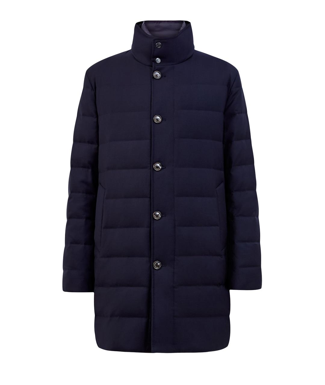 MONTECORE Темно-синий шерстяной пуховик, фото 1