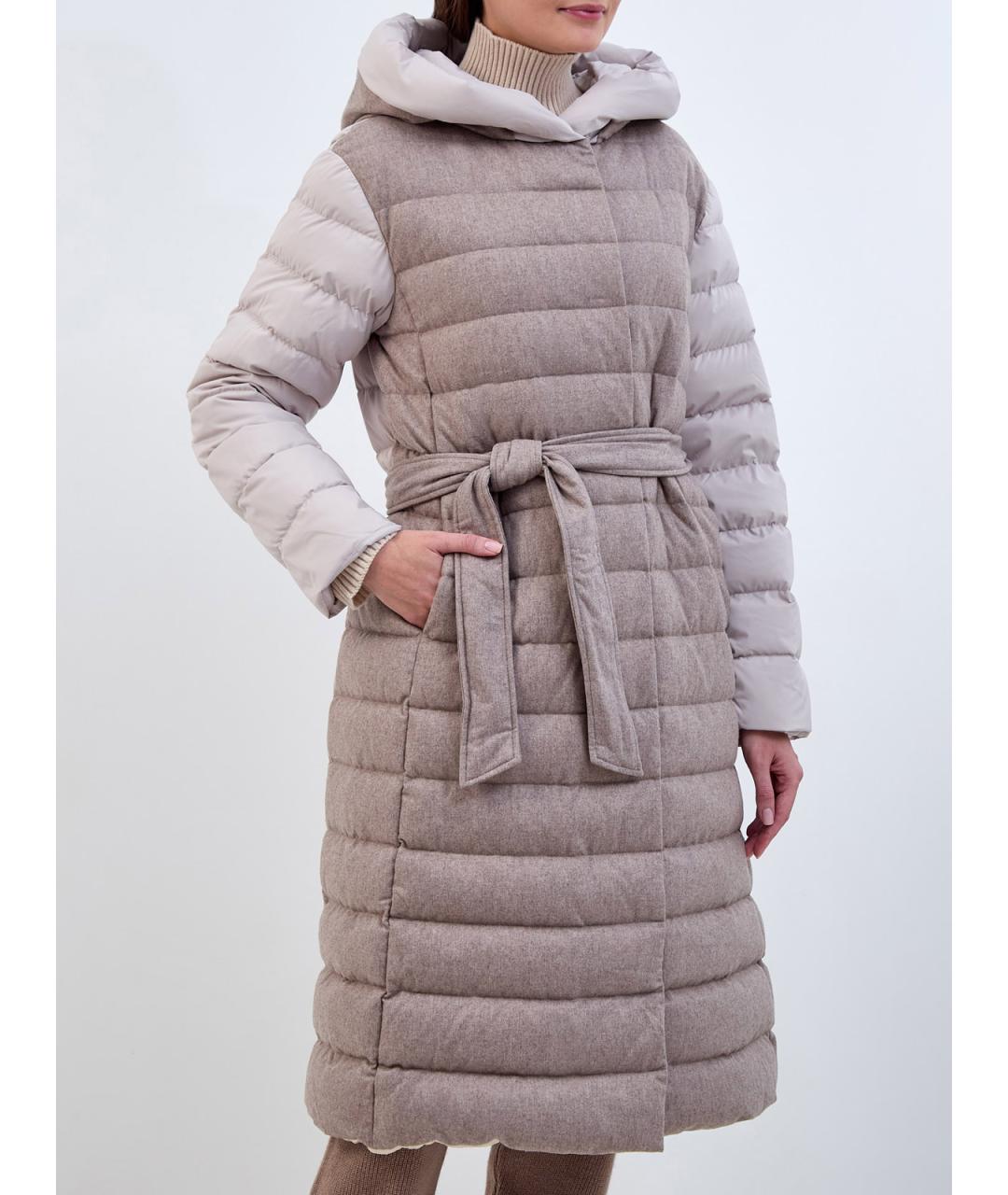 HETREGO Серый полиамидовый пуховик, фото 3