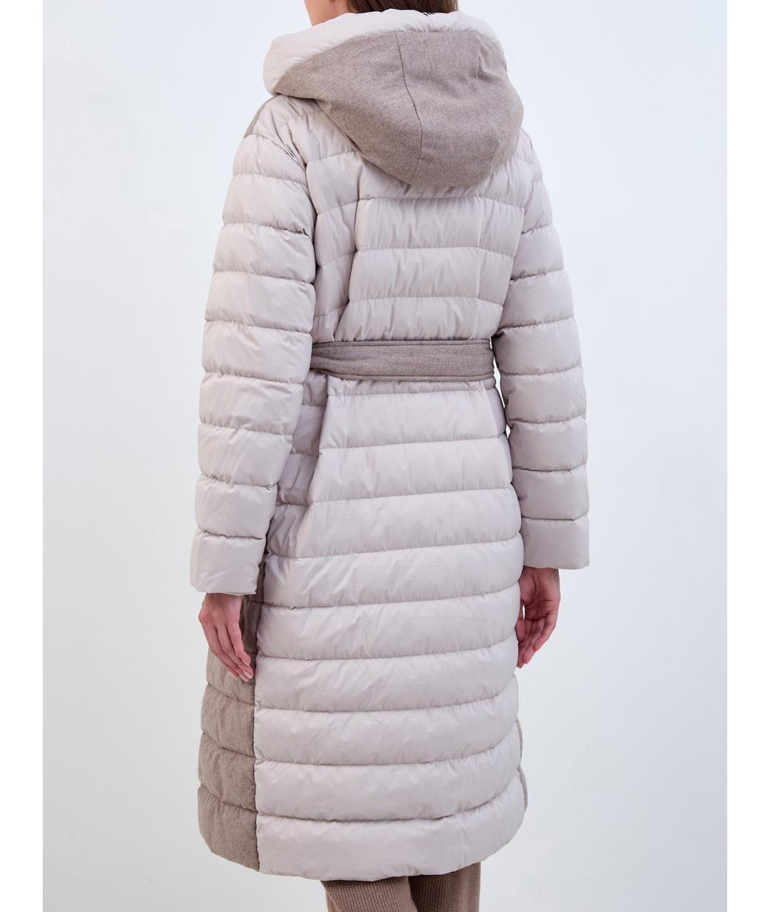 HETREGO Серый полиамидовый пуховик, фото 4