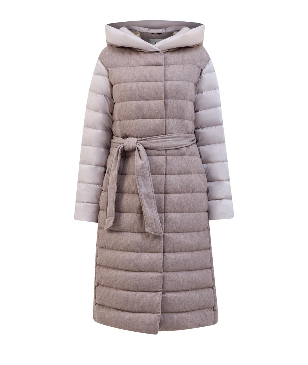 HETREGO Серый полиамидовый пуховик, фото 1