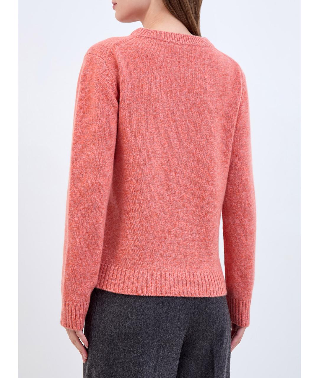 YVES SALOMON Розовый кашемировый джемпер / свитер, фото 4