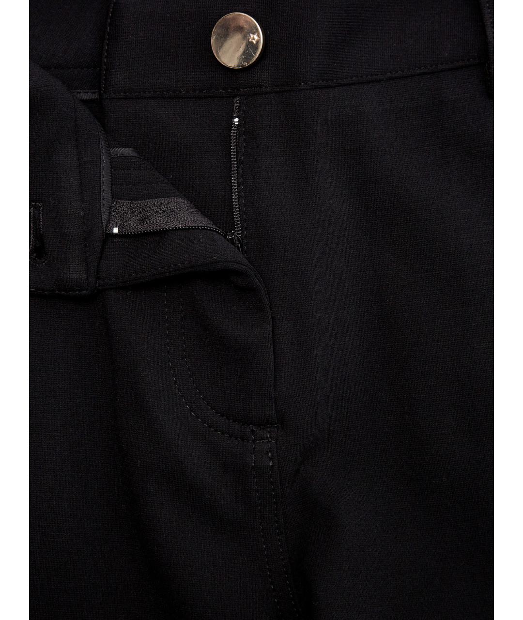 LORENA ANTONIAZZI Черные вискозные брюки узкие, фото 6