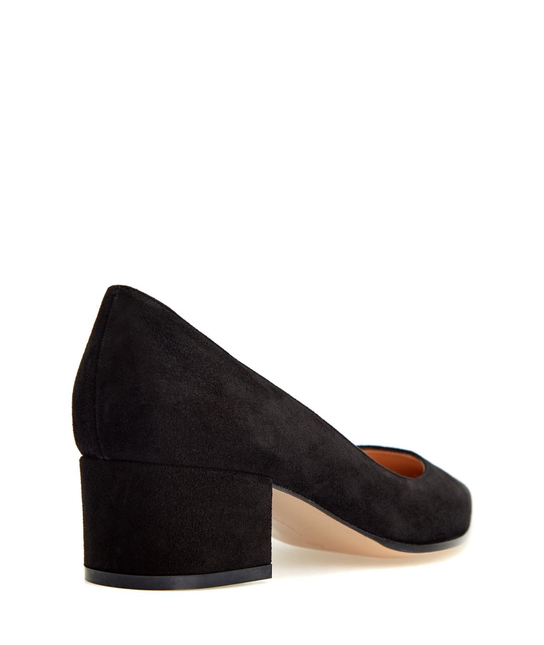 GIANVITO ROSSI Черные замшевые туфли, фото 4