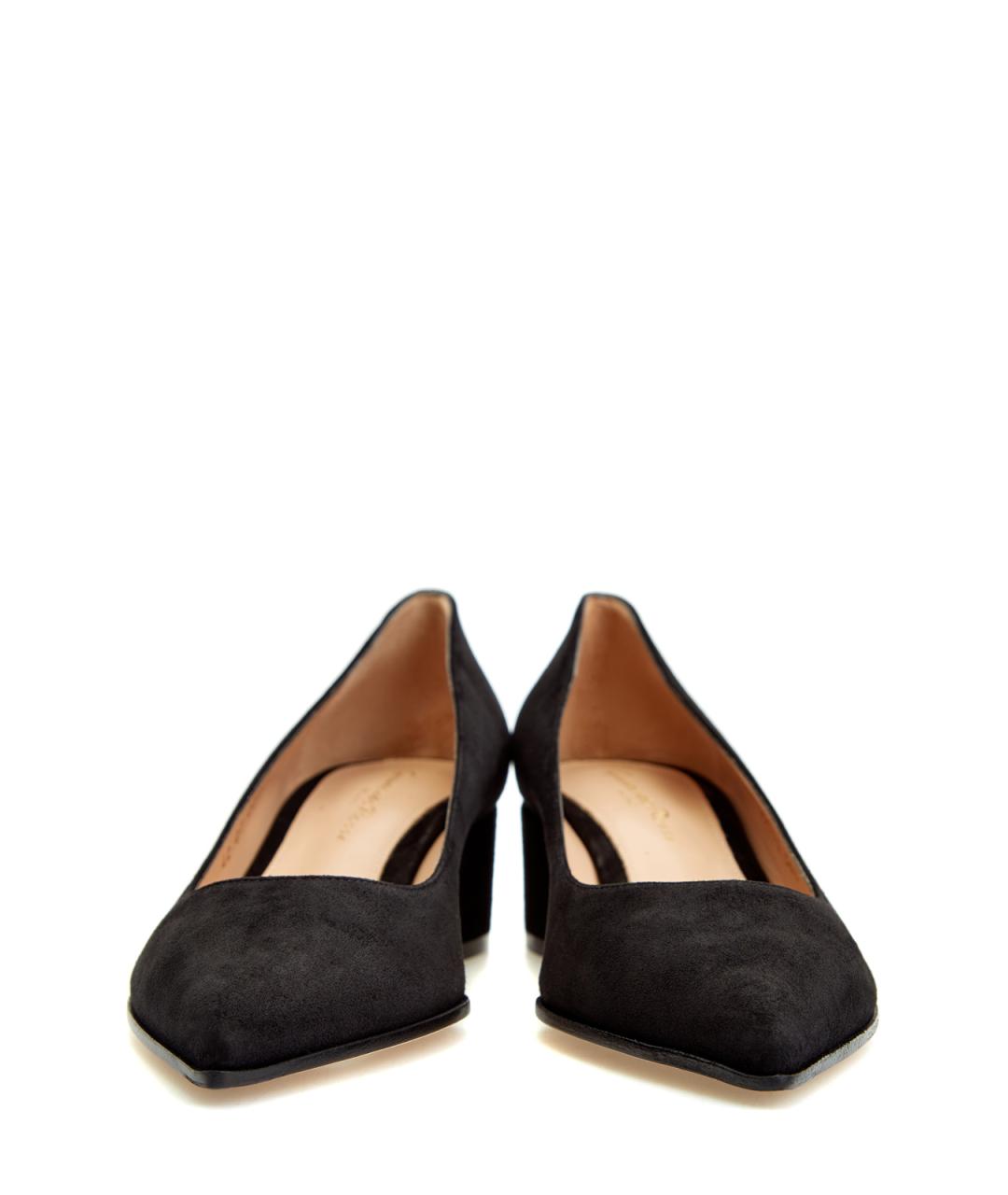 GIANVITO ROSSI Черные замшевые туфли, фото 6