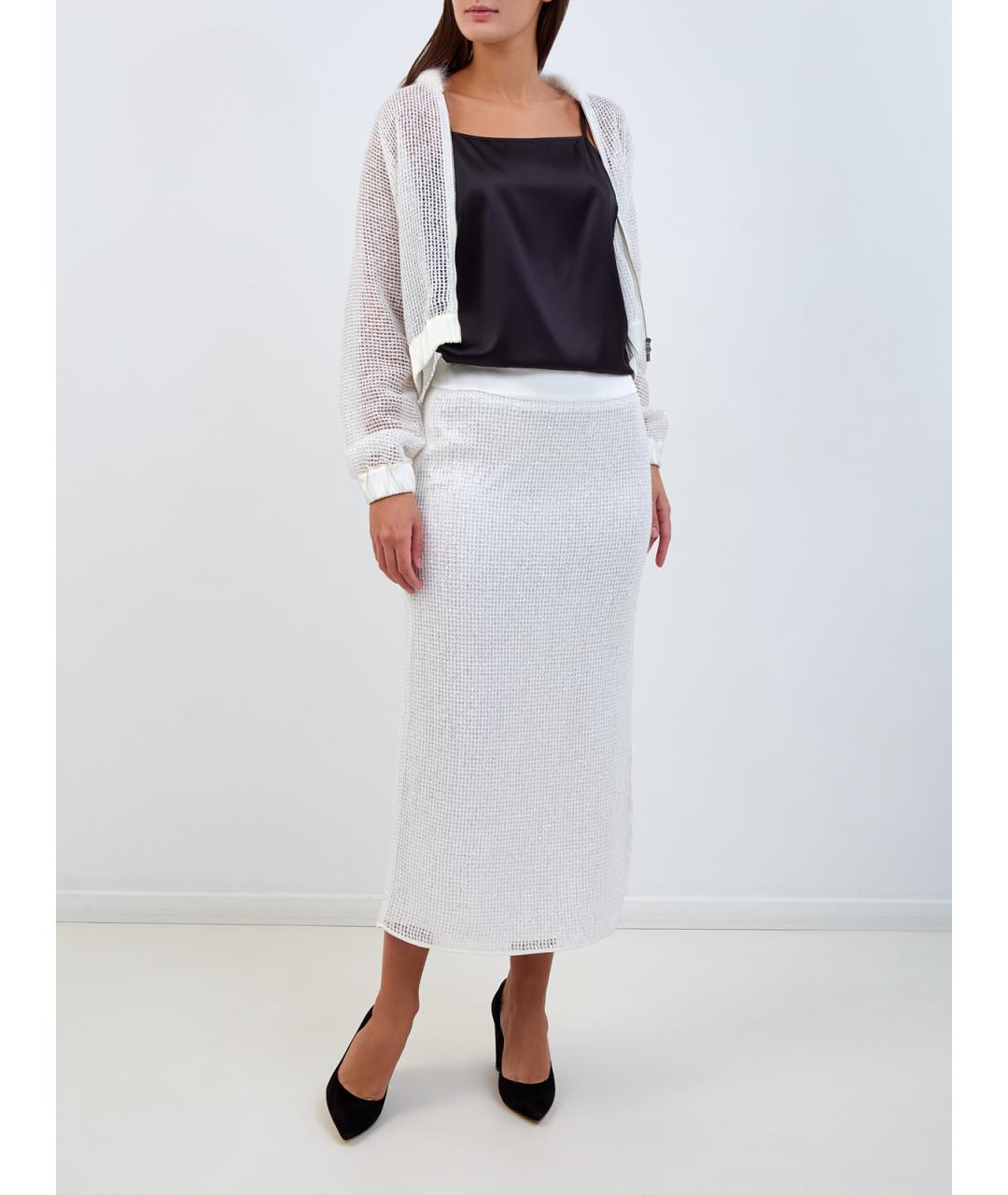 PESERICO Черная майка, фото 2