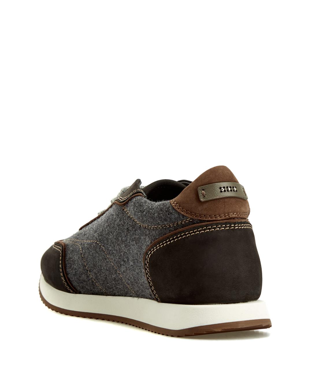 PESERICO Серые текстильные кроссовки, фото 4