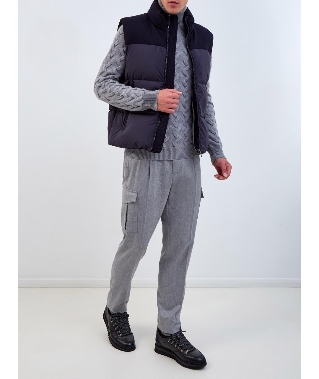 PESERICO Синий жилет, фото 2