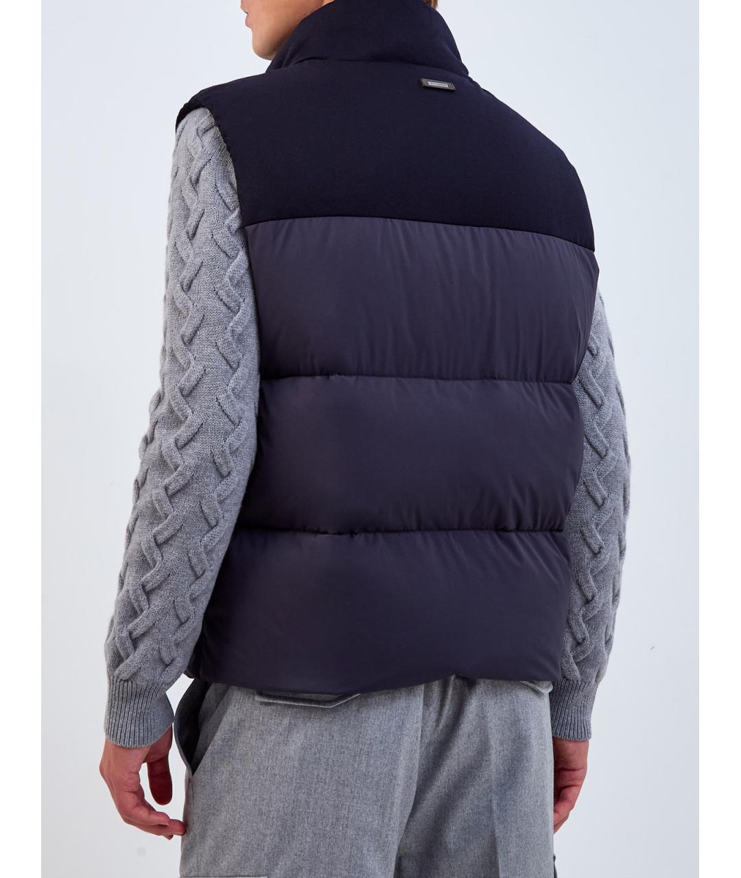 PESERICO Синий жилет, фото 4