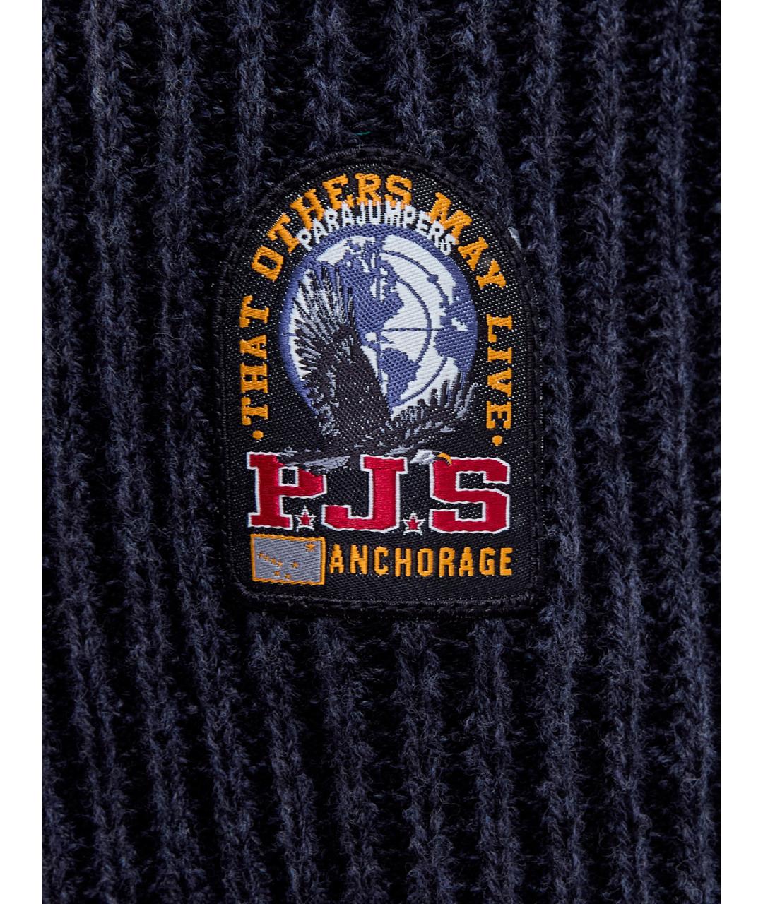 PARAJUMPERS Синий шерстяной джемпер / свитер, фото 5