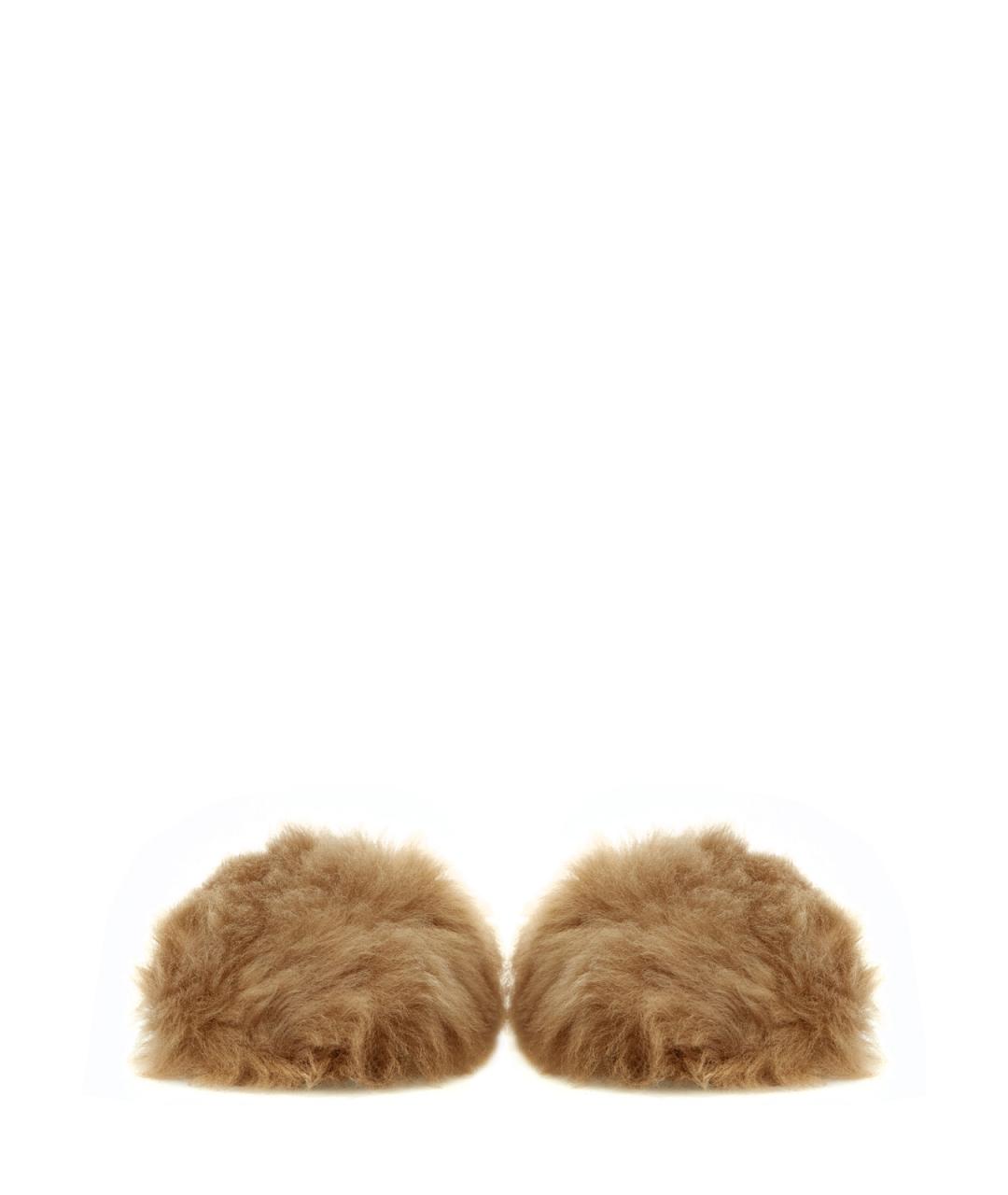 YVES SALOMON Коричневые мюли, фото 6