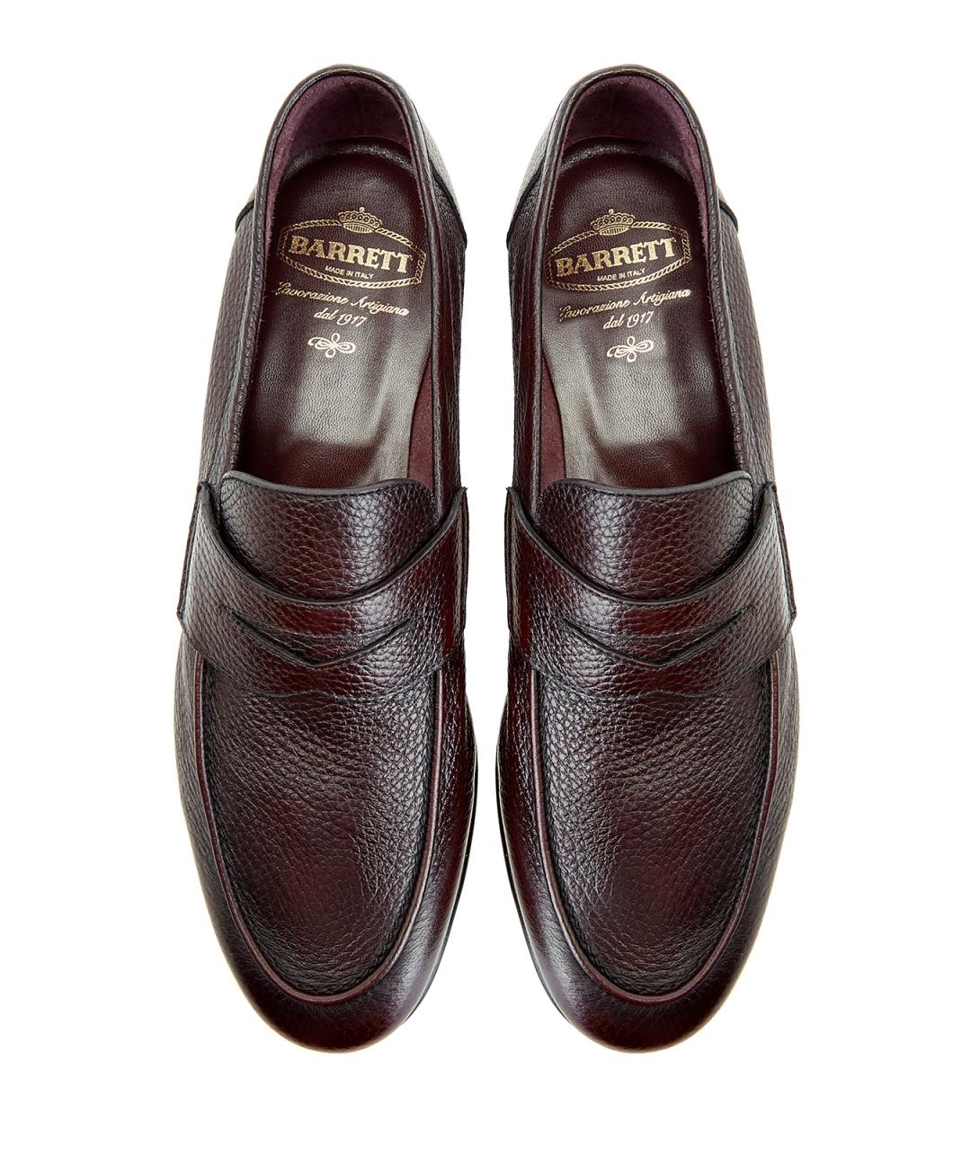BARRETT Коричневые кожаные лоферы, фото 5