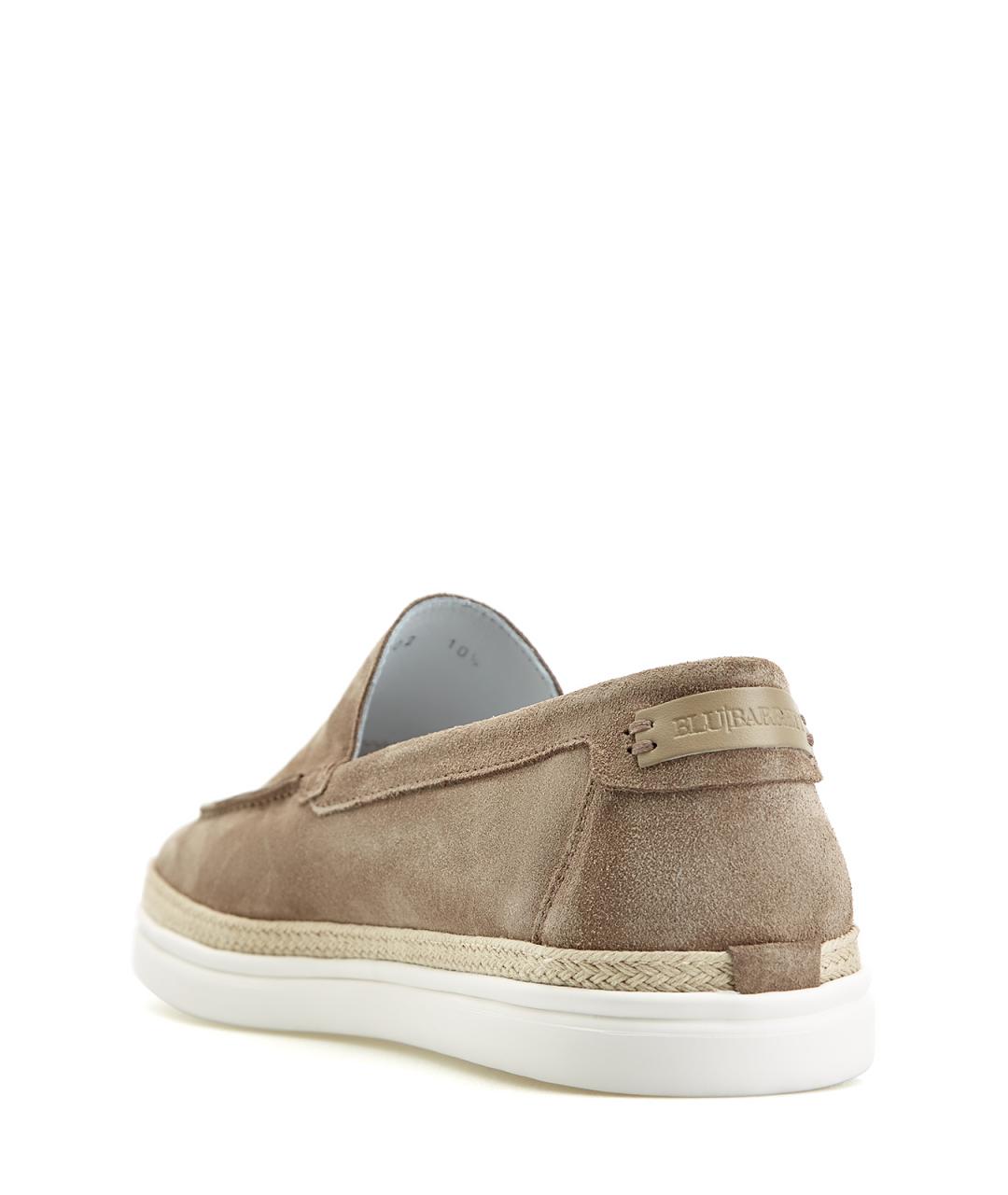 BARRETT Бежевые замшевые лоферы, фото 4