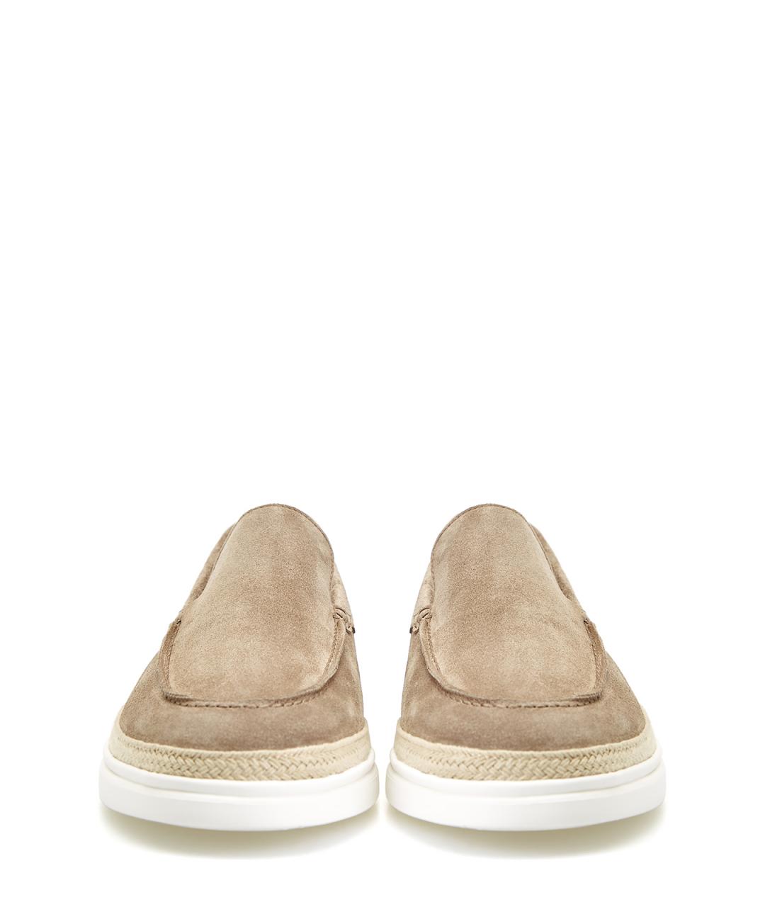 BARRETT Бежевые замшевые лоферы, фото 6