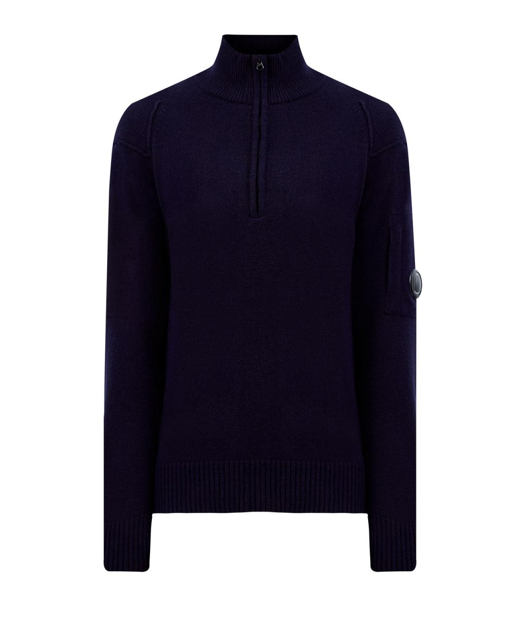 CP COMPANY Темно-синий шерстяной джемпер / свитер, фото 1