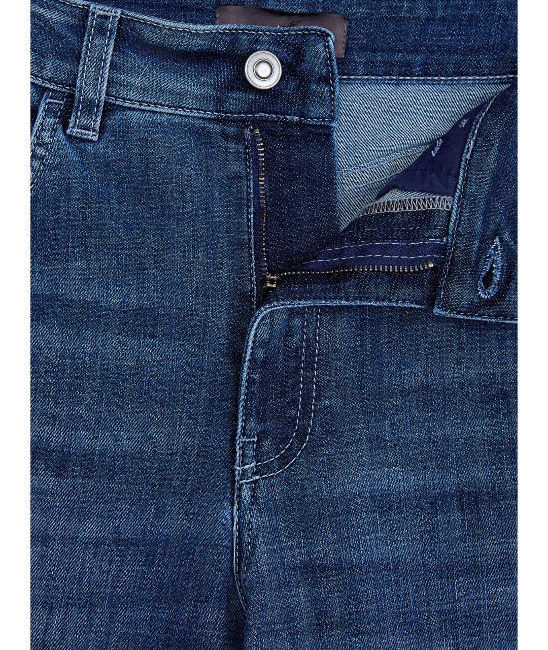 LORENA ANTONIAZZI Синие хлопковые джинсы клеш, фото 6