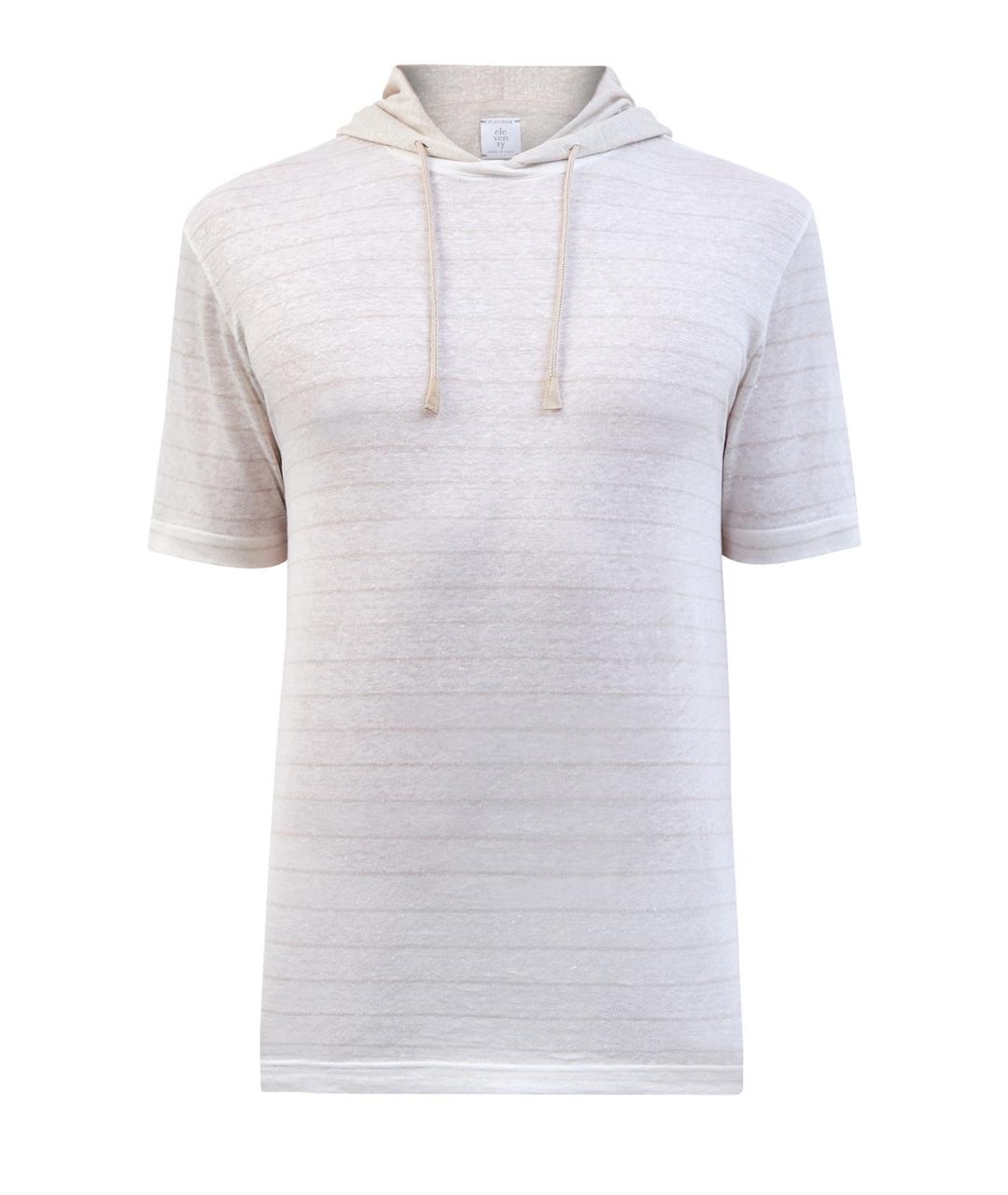 ELEVENTY Бежевая футболка, фото 1