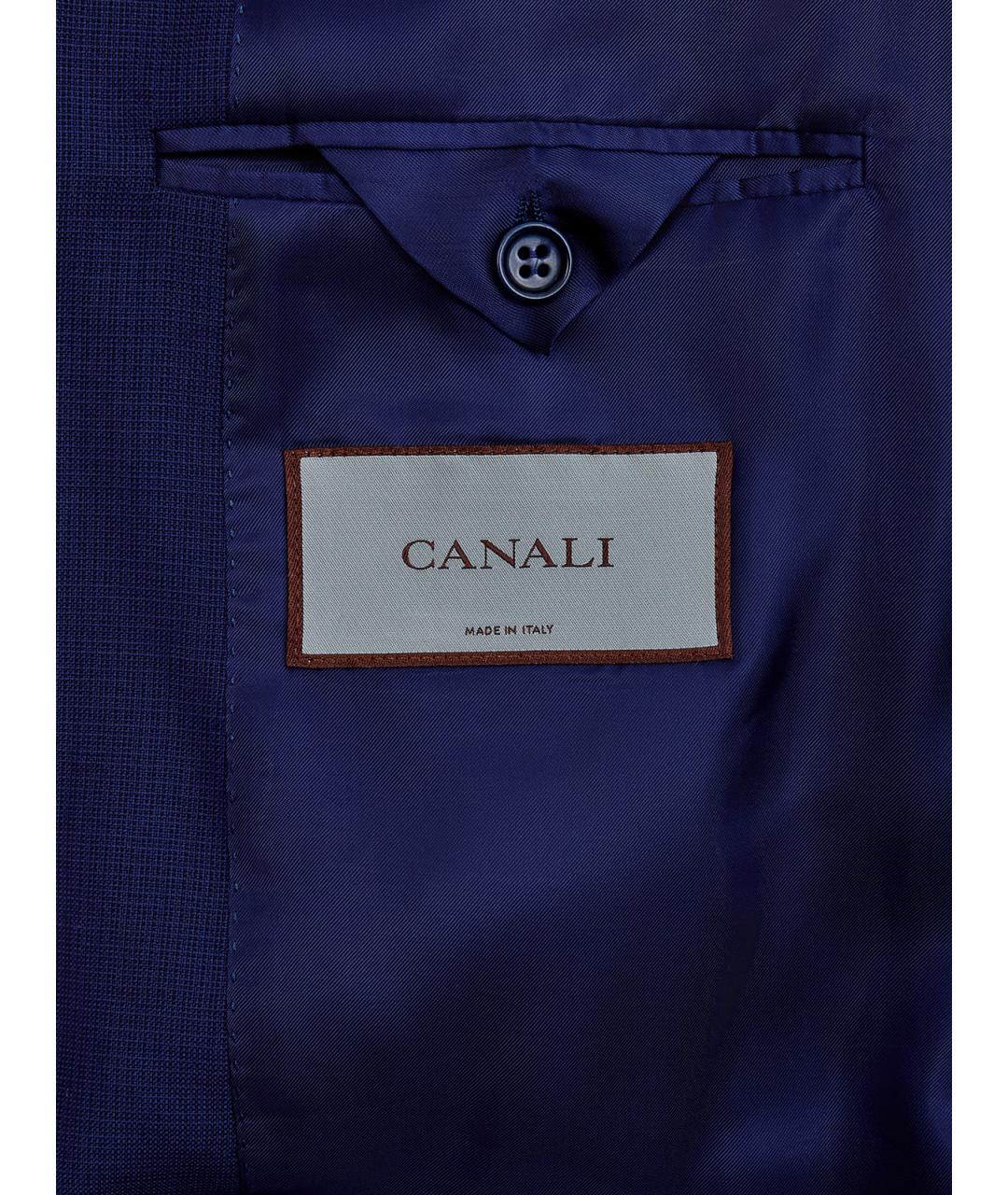 CANALI Синий классический костюм, фото 7