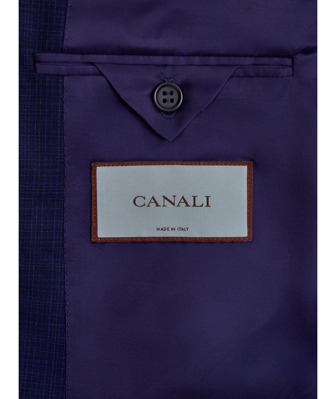 CANALI Синий классический костюм, фото 7