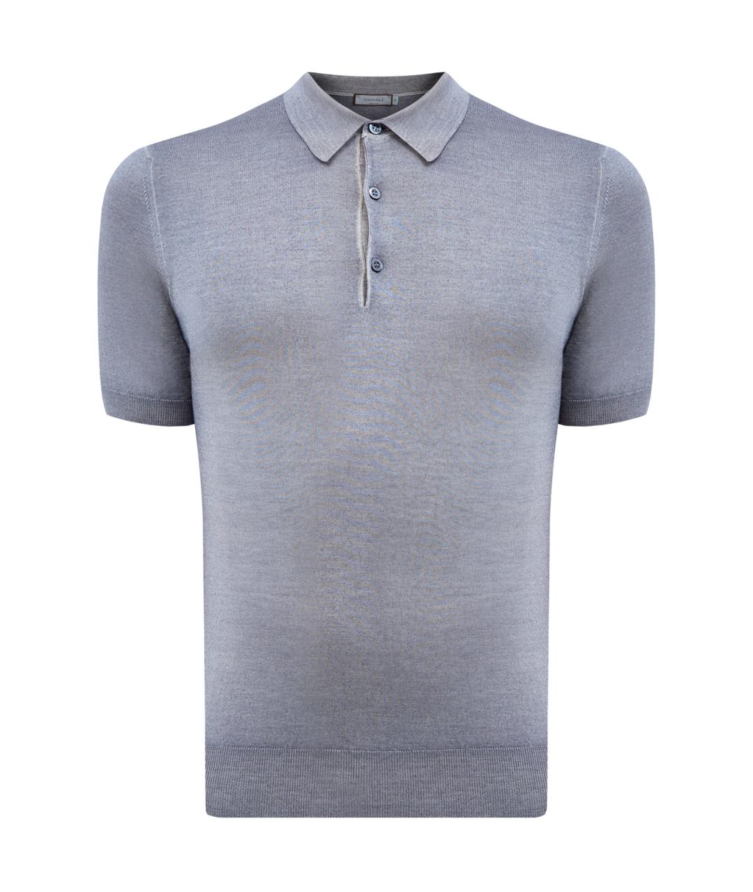 CANALI Серый шерстяной джемпер / свитер, фото 1