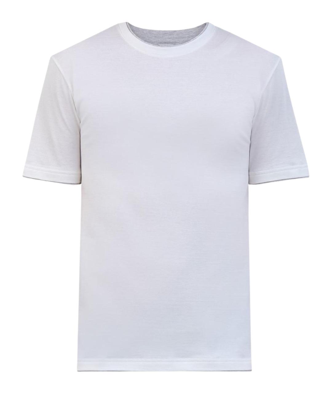 ELEVENTY Белая хлопковая футболка, фото 1