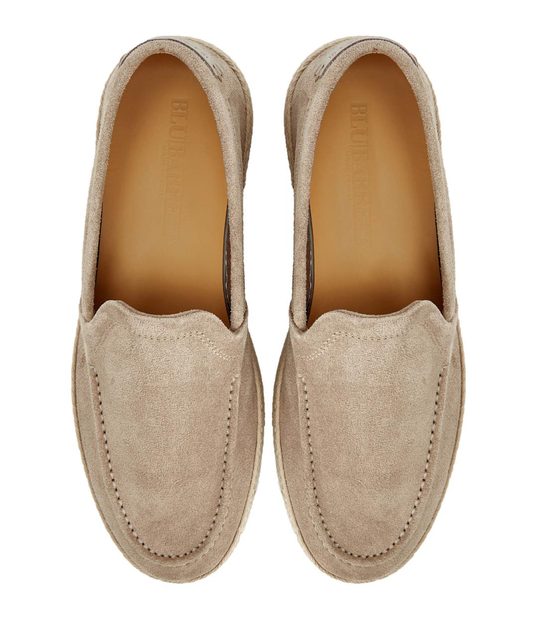 BARRETT Бежевые замшевые лоферы, фото 6