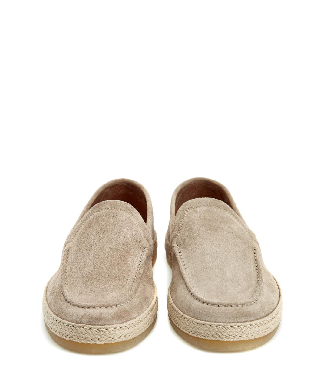 BARRETT Бежевые замшевые лоферы, фото 5