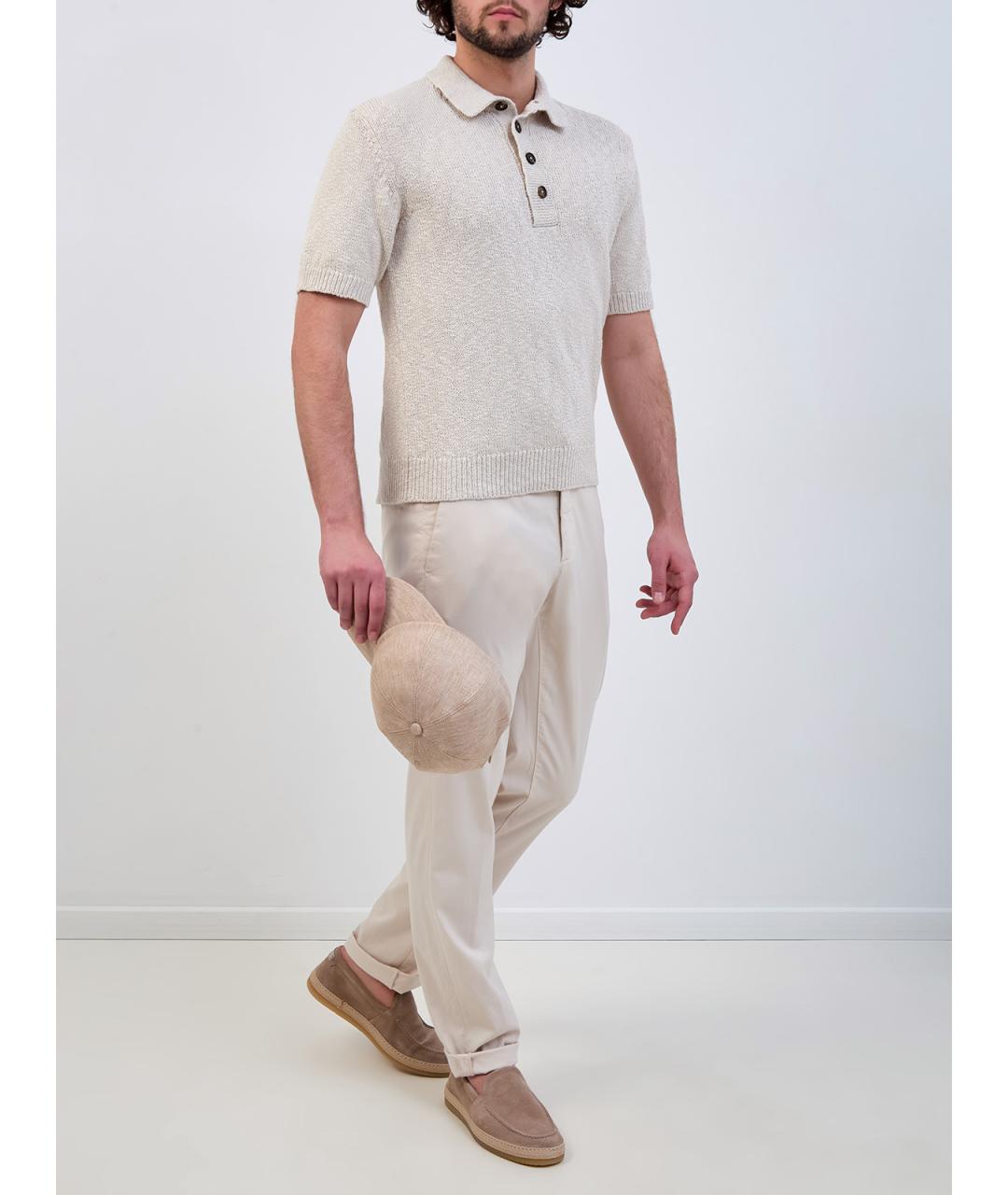 BARRETT Бежевые замшевые лоферы, фото 7