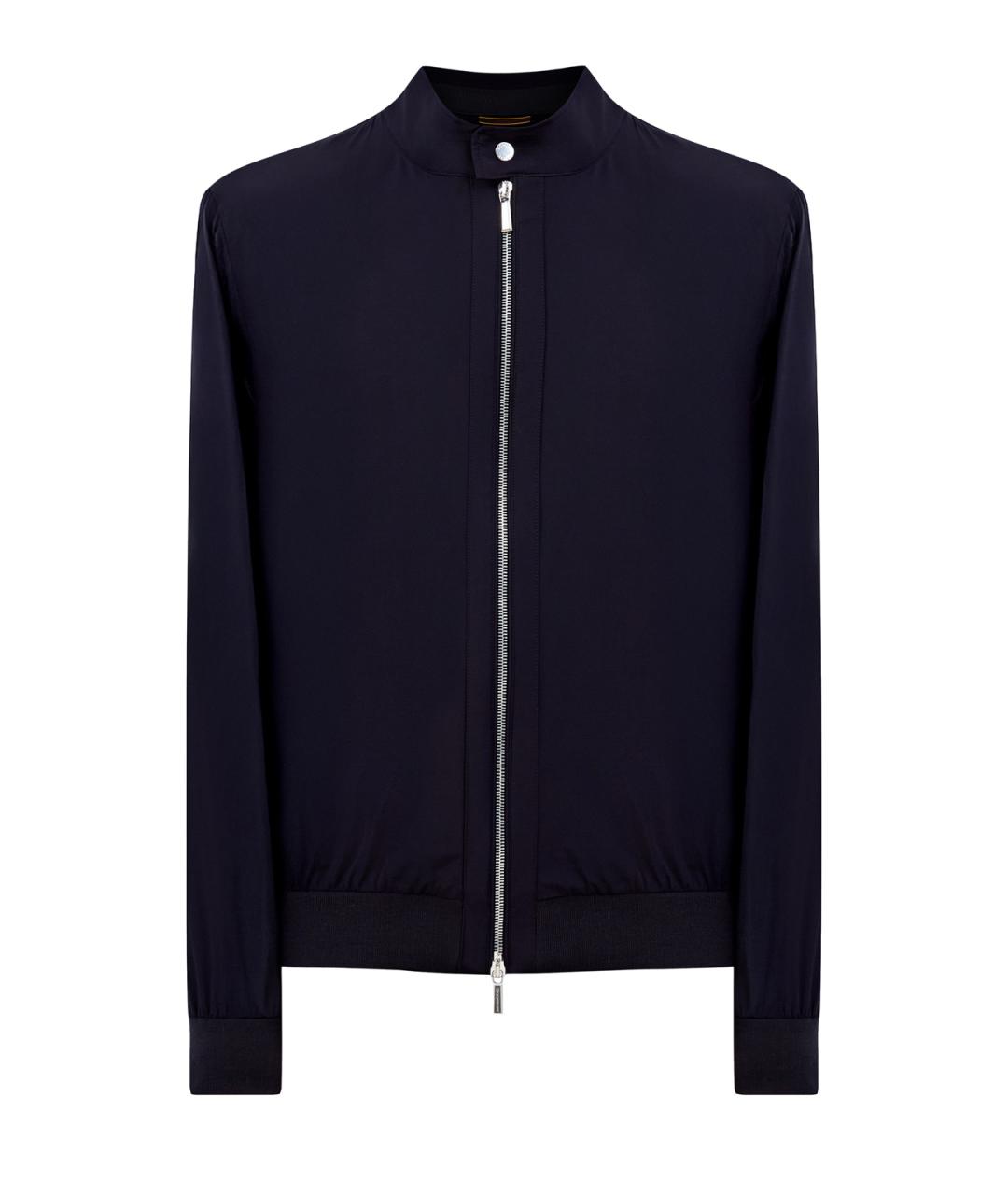 MOORER Черная полиамидовая куртка, фото 1