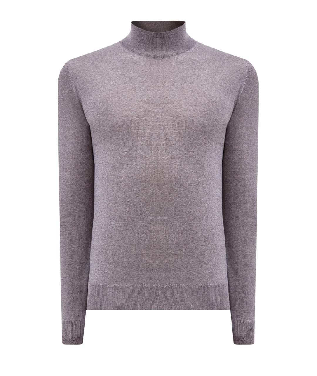 CANALI Бежевая шерстяная водолазка, фото 1