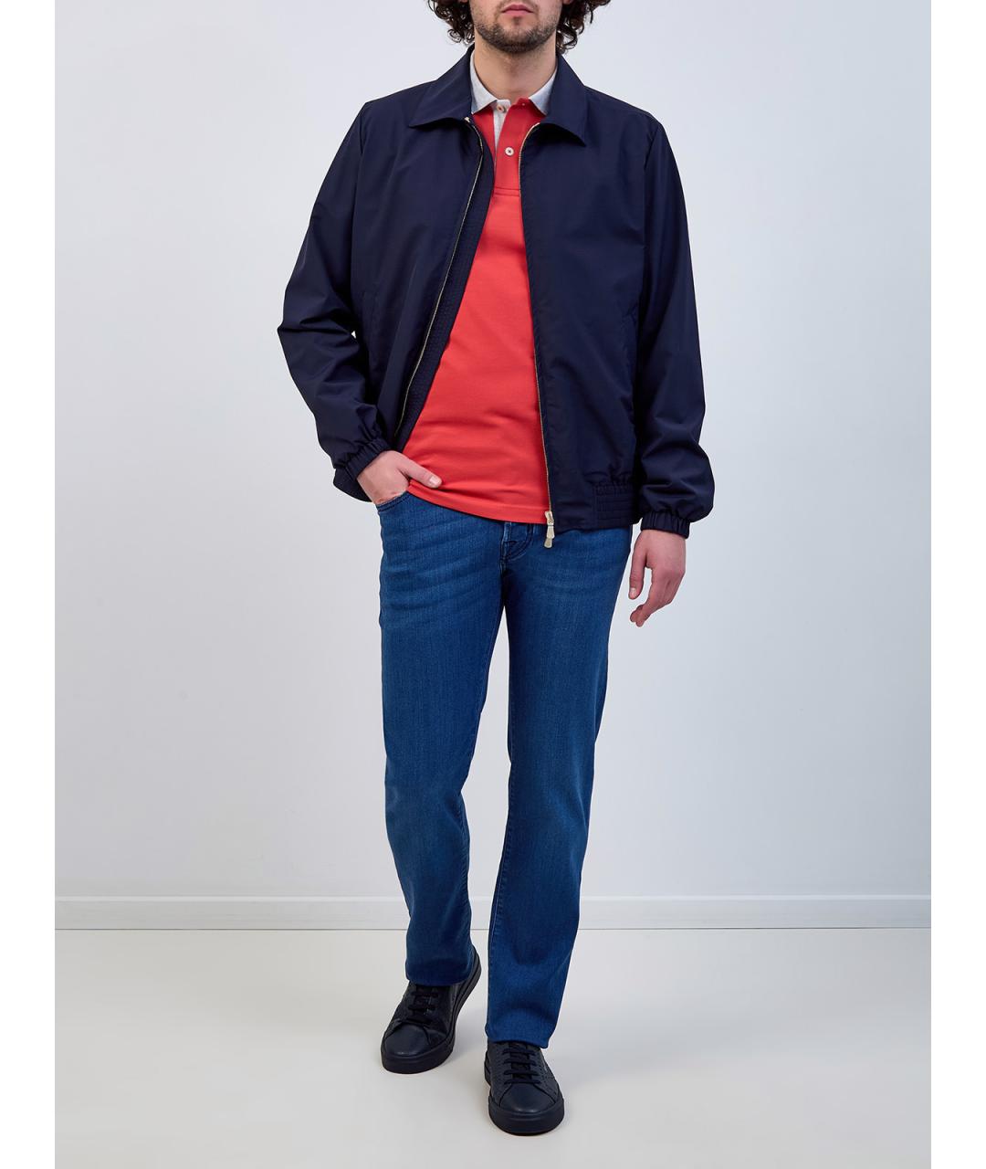 JACOB COHEN Синие джинсы скинни, фото 2